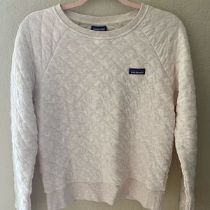 Patagonia quilted crew neck